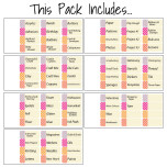 Crafty Mom Labels - Hearts