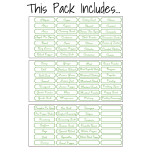 Spice it Up! Labels - Green