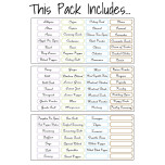 Spice it Up! Labels - Pastel