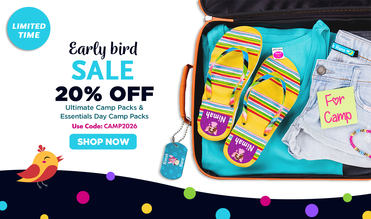 Lovable Labels - Camp Early Bird Sale