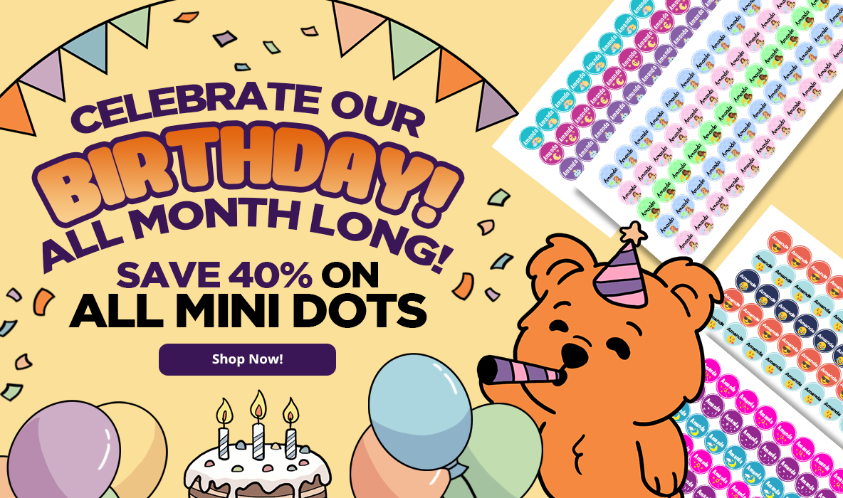 Lovable Labels - Birthday Sale