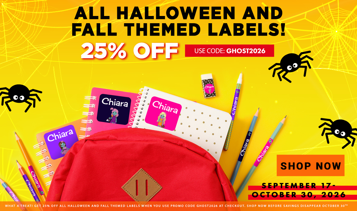 Lovable Labels - Halloween Sale