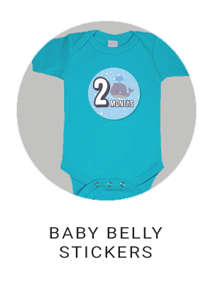 Lovable Labels - Baby Belly Labels