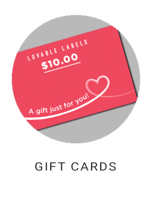 Lovable Labels - Gift Cards