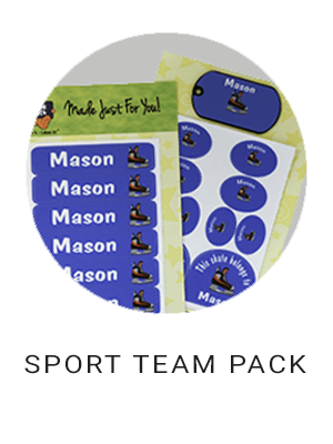 Lovable Labels - Sports Teams Pack