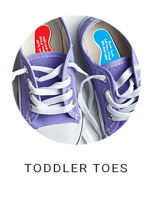 Lovable Labels - Toddler Toes Shoe Labels